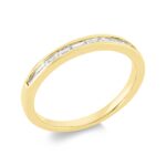 Memoire Gelbgold 18kt 0,23 Diamantringe mit 10 Diamanten - 1FX48
