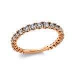 Memoire Rosegold 18kt 0,88 Diamantringe mit 23 Diamanten - 1Y848