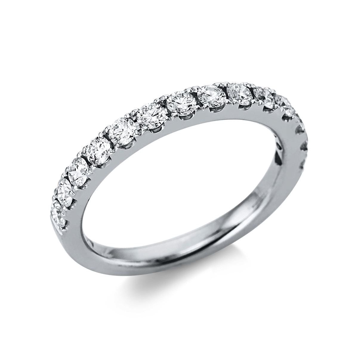 1Z917W Memoire Weißgold 18kt 0,68 Diamantringe mit 14 Diamanten - 1Z917 – Bild 1