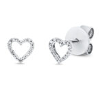 Ohrstecker Weißgold 18kt 0,08 Diamantschmuck mit 32 Diamanten - 2H770