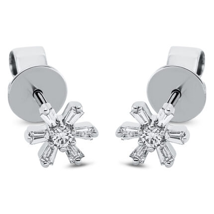 Ohrstecker 18 kt WG