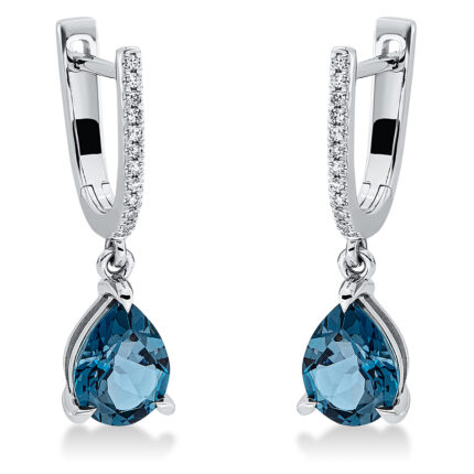 Ohrschmuck 3er-Krappe 18 kt WG