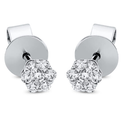 Ohrstecker 18 kt WG