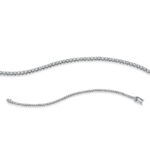 Armband 4er-Krappe Weißgold 18kt 1,01 Diamantschmuck mit 61 Diamanten - 5D416