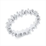 Memoire Weißgold 18kt 1,15 Diamantringe mit 36 Diamanten - 1FR32