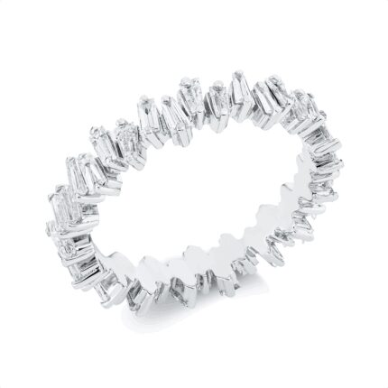 Memoire Weißgold 18kt 1,15 Diamantringe mit 36 Diamanten - 1FR32