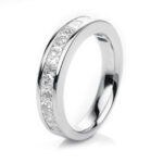 Memoire Weißgold 18kt 1,47 Diamantringe mit 13 Diamanten - 1H420