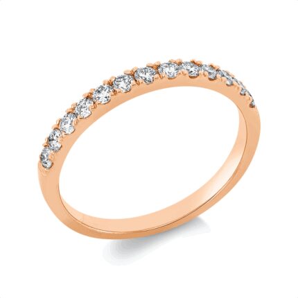 Memoire Rosegold 18kt 0,36 Diamantringe mit 13 Diamanten - 1S222