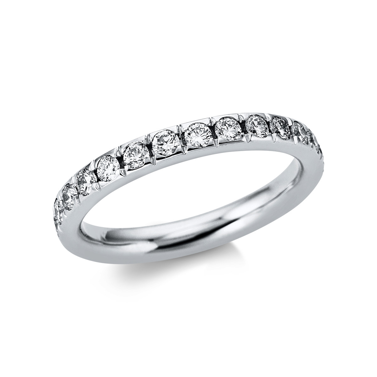 1Z148W Memoire Weißgold 18kt 0,94 Diamantringe mit 27 Diamanten - 1Z148 – Bild 1