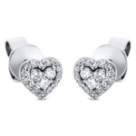 Ohrstecker Weißgold 18kt 0,20 Diamantschmuck mit 34 Diamanten - 2M085