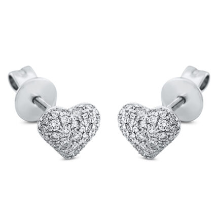 Ohrstecker Weißgold 18kt 0,23 Diamantschmuck mit 64 Diamanten - 2O837