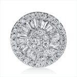 Anhänger Gelbgold 18kt 0,73 Diamantschmuck mit 56 Diamanten - 3G827