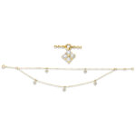 Armband Gelbgold 18kt 0,35 Diamantschmuck mit 20 Diamanten - 5D484