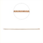 Armband Rosegold 18kt 0,47 Diamantschmuck mit 75 Diamanten - 5F414