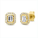 Ohrstecker Gelbgold 18kt 0,51 Diamantschmuck mit 42 Diamanten - 2U904