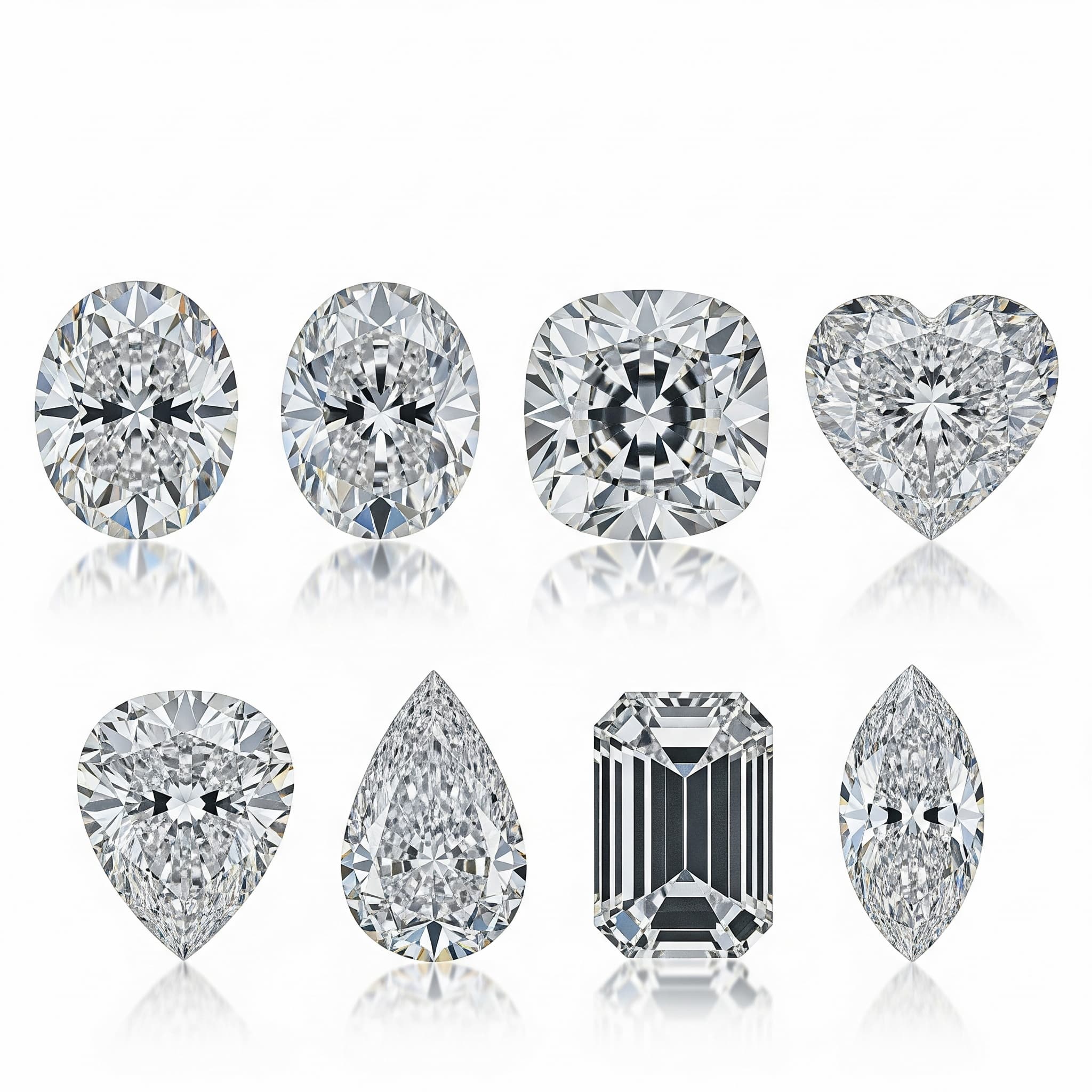 Beliebtesten Diamantformen