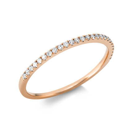 Memoire Rosegold 18kt 0,13 Diamantringe mit 26 Diamanten - 1CV43