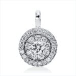 Anhänger Weißgold 18kt 0,60 Diamantschmuck mit 57 Diamanten - 3I082