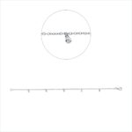 Armband Weißgold 18kt 0,05 Diamantschmuck mit 5 Diamanten - 5F806