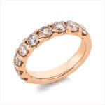 Memoire Rosegold 18kt 1,89 Diamantringe mit 9 Diamanten - 1IF41