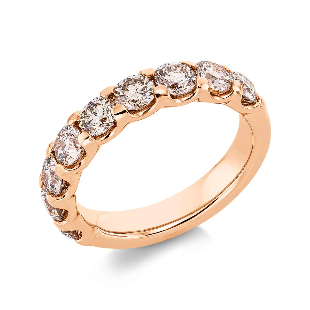1IF41R Memoire Rosegold 18kt 1,89 Diamantringe mit 9 Diamanten - 1IF41 – Bild 1