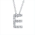 Collier Weißgold 18kt 0,11 Diamantschmuck mit 15 Diamanten - 4P010