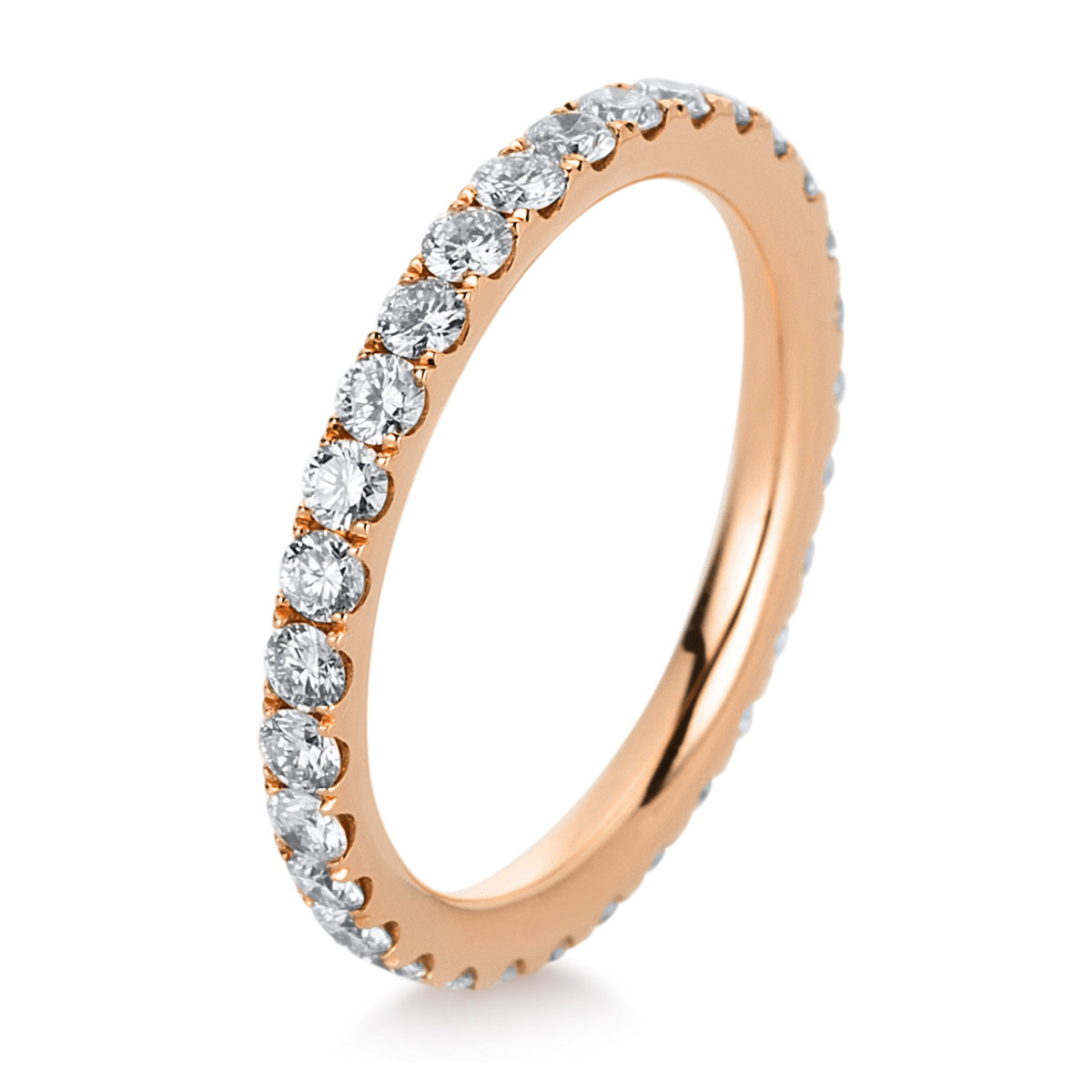 1A962R Memoire Rosegold 18kt 0,95 Diamantringe mit 32 Diamanten - 1A962 – Bild 1