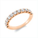Memoire Rosegold 18kt 0,98 Diamantringe mit 11 Diamanten - 1GL22