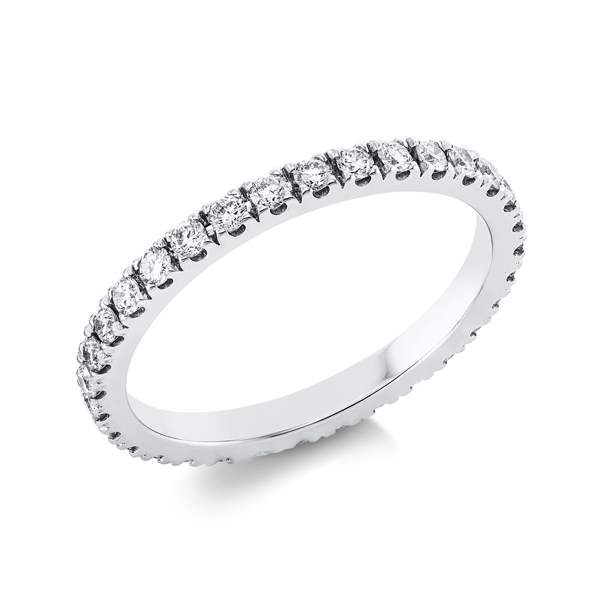 1GO84W Memoire Weißgold 18kt 0,69 Diamantringe mit 32 Diamanten - 1GO84 – Bild 1