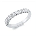 Baguette Weißgold 18kt 1,00 Diamantringe mit 11 Diamanten - 1IH71