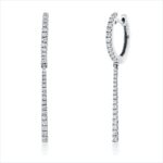 Ohrschmuck Weißgold 18kt 0,28 Diamantschmuck mit 54 Diamanten - 2S821