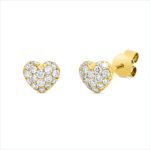 Ohrstecker Gelbgold 18kt 0,56 Diamantschmuck mit 34 Diamanten - 2W033