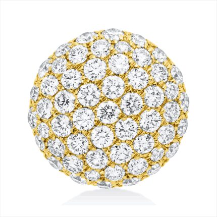 Anhänger Gelbgold 18kt 0,55 Diamantschmuck mit 55 Diamanten - 3C233