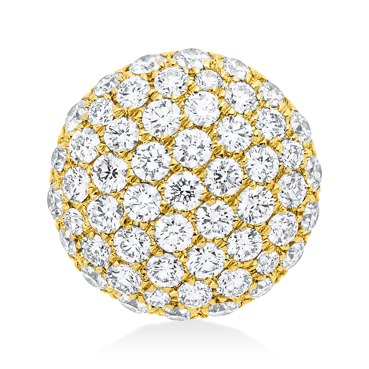 3C233G Anhänger Gelbgold 18kt 0,55 Diamantschmuck mit 55 Diamanten - 3C233 – Bild 1