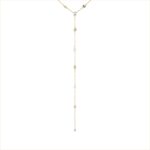 Collier Gelbgold 18kt 1,44 Diamantschmuck mit 11 Diamanten - 4P194