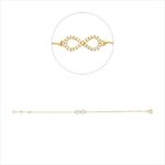 Armband Gelbgold 18kt 0,08 Diamantschmuck mit 29 Diamanten - 5G152