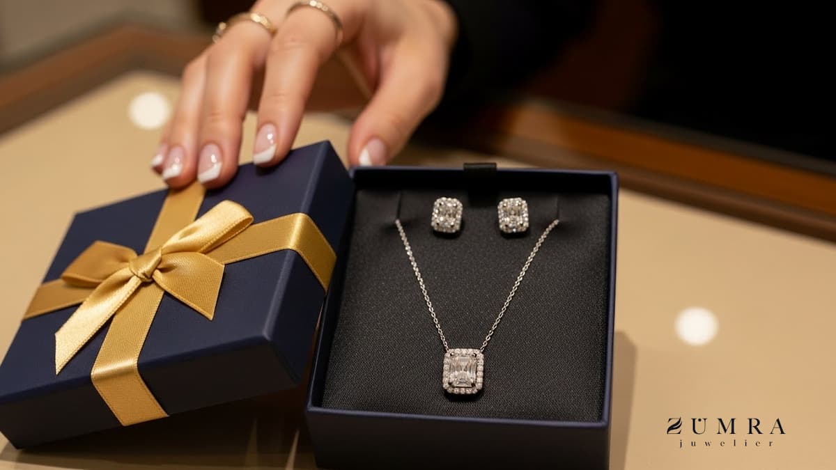 Diamantschmuck als Weihnachtsgeschenke für Frauen ab 30