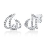 Ohrstecker Weißgold 18kt 0,79 Diamantschmuck mit 96 Diamanten - 2U608