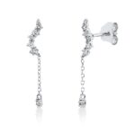 Ohrstecker Weißgold 18kt 0,20 Diamantschmuck mit 14 Diamanten - 2W546