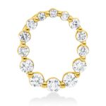 Anhänger Gelbgold 18kt 0,28 Diamantschmuck mit 14 Diamanten - 3H317
