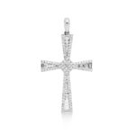 Anhänger Weißgold 18kt 0,88 Diamantschmuck mit 119 Diamanten - 3H518