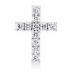 Anhänger Weißgold 18kt 0,41 Diamantschmuck mit 11 Diamanten - 3I240