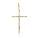 Anhänger Gelbgold 18kt 0,07 Diamantschmuck mit 33 Diamanten - 3I406