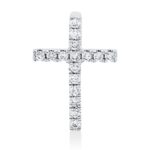 Anhänger Weißgold 18kt 0,05 Diamantschmuck mit 16 Diamanten - 3I407