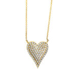 Collier Gelbgold 18kt 0,52 Diamantschmuck mit 89 Diamanten - 4I287