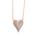 Collier Rosegold 18kt 0,51 Diamantschmuck mit 89 Diamanten - 4I287