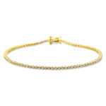 Armband Gelbgold / Weißgold 18kt 0,45 Diamantschmuck mit 87 Diamanten - 5C183