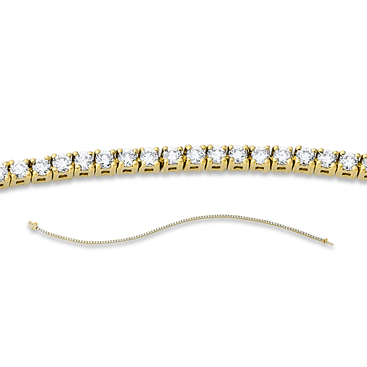 5C639G Armband Gelbgold 18kt 1,03 Diamantschmuck mit 116 Diamanten - 5C639 – Bild 1