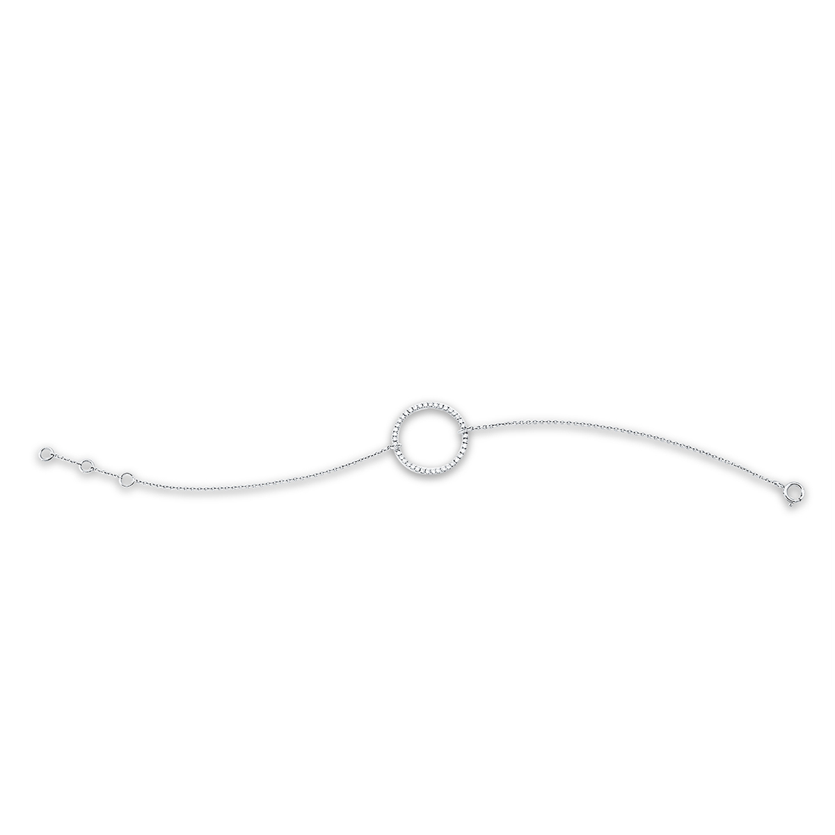 5D595W Armband Weißgold 18kt 0,23 Diamantschmuck mit 42 Diamanten - 5D595 – Bild 1