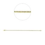 Armband Gelbgold 18kt 1,00 Diamantschmuck mit 98 Diamanten - 5F119